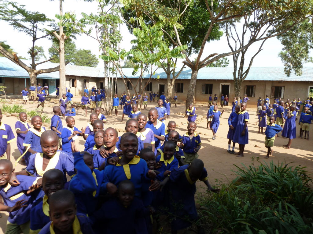 Children on a Visit to Kenya