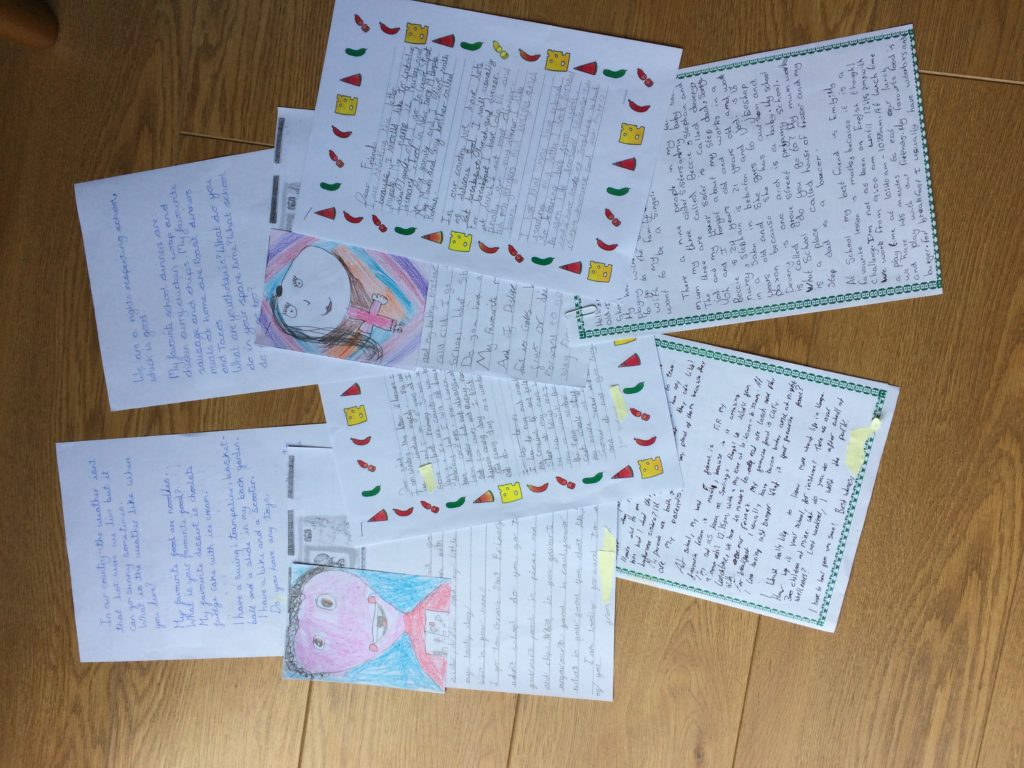 Letters from Grove Street Primary School